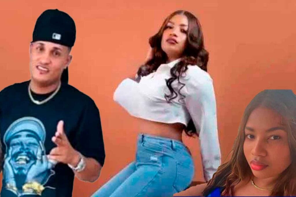 Roselin Fortunato, de 24 años, y el agresor Hansel Antonio Solís García, de 38 años.